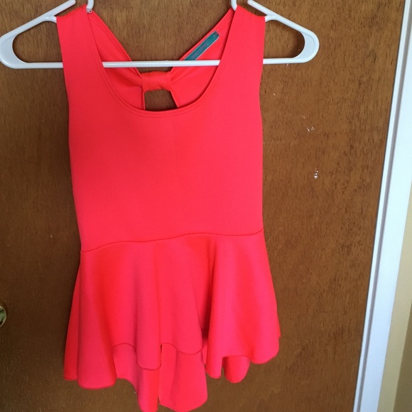 Bright pink Julie's Closet top