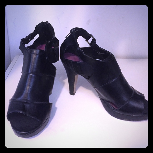 Black high heels