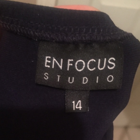 Dress, dark navy blue, mid length - Picture 4 of 4