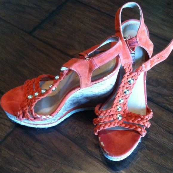 Orange Heels - Picture 2 of 2