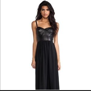 Amanda Uprichard Mojito Maxi Dress in Black