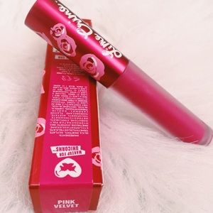 Pink Velvet Lime Crime Velvetines