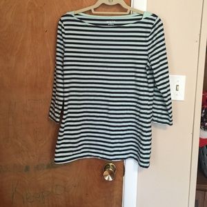 3/4 sleeve length stripes tee!