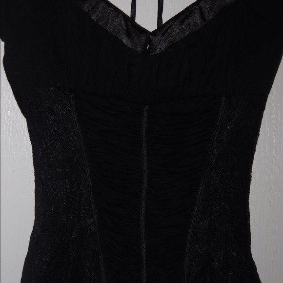 SEXY LACE BLACK SHIRT - Picture 3 of 3