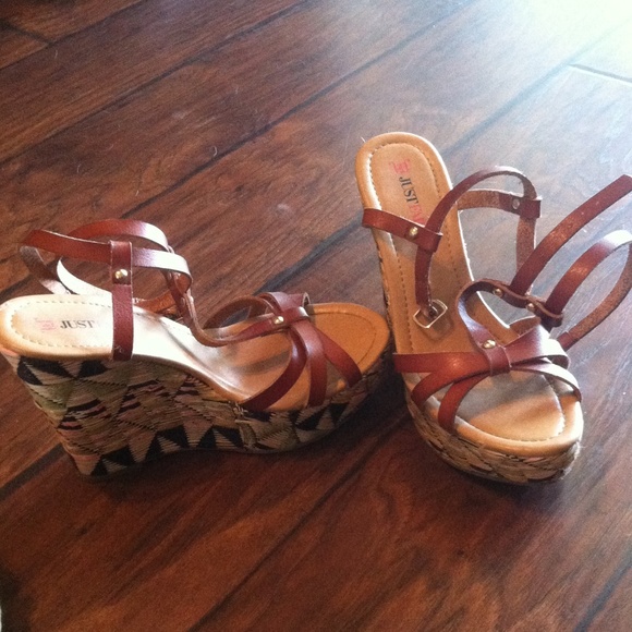 Multi colored heels