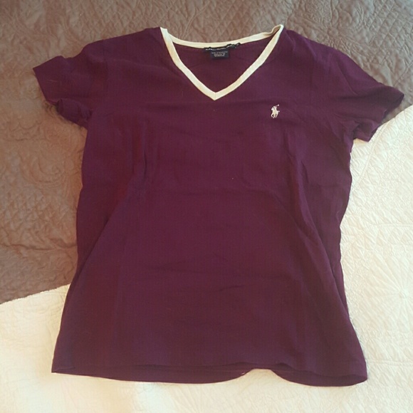 Purple Ralph Lauren Tshirt