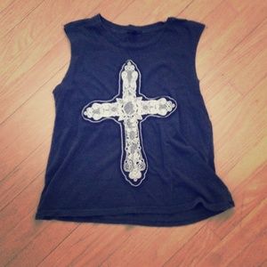 Graphic muscle tee from URBAN