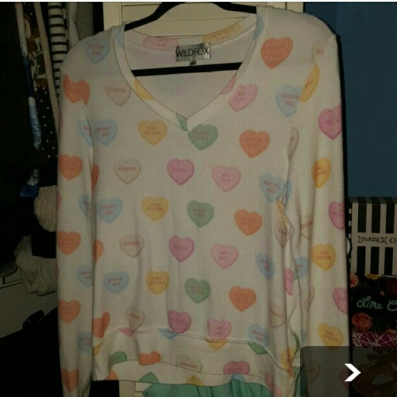 🚫 SOLD 🚫Wildfox Couture Sweethearts Sweater