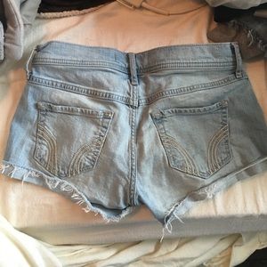 Hollister jean shorts