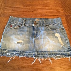 Abercrombie and Fitch jean skirt