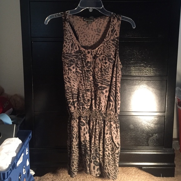 Forever 21 Animal Print Tank Top