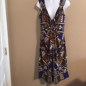 Pretty sleeveless dress size 14