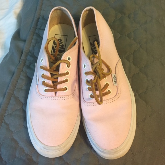 light pink vans