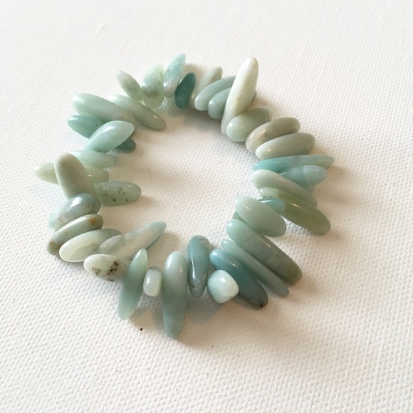 Betsy Pittard inspired Amazonite spike bracelet