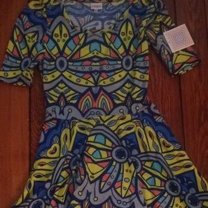 LuLaRoe Nicole Dress medium NWT