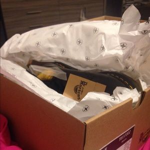 Doc Marten black 1461 shoes