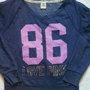 VS PINK V-Neck Sweatshirt