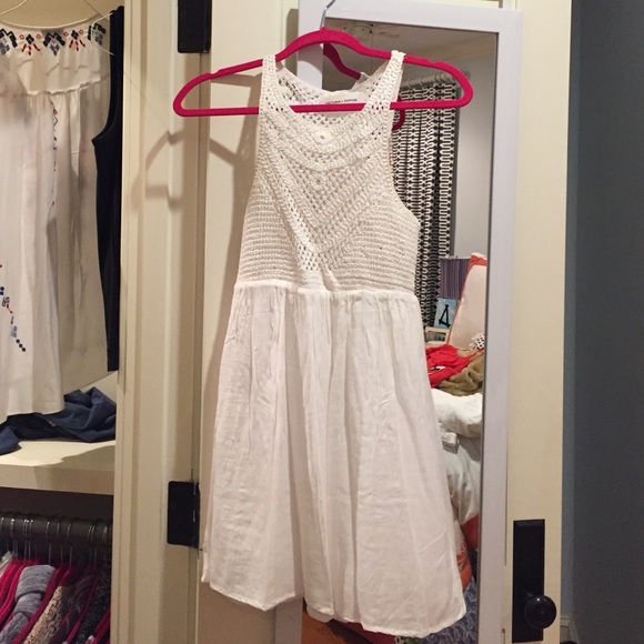 Victoria and Sofia white dress