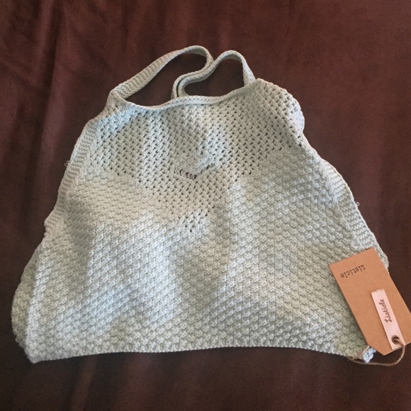 Crochet brallette in mint 💚