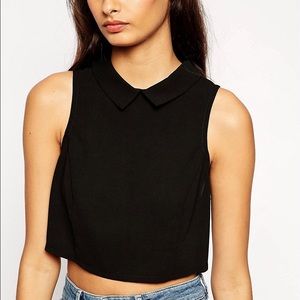 ASOS Collar Crop Top - NWT