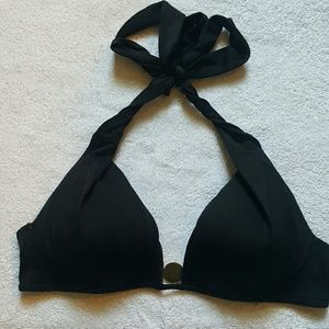 Victorias Secret Black Halter Bikini