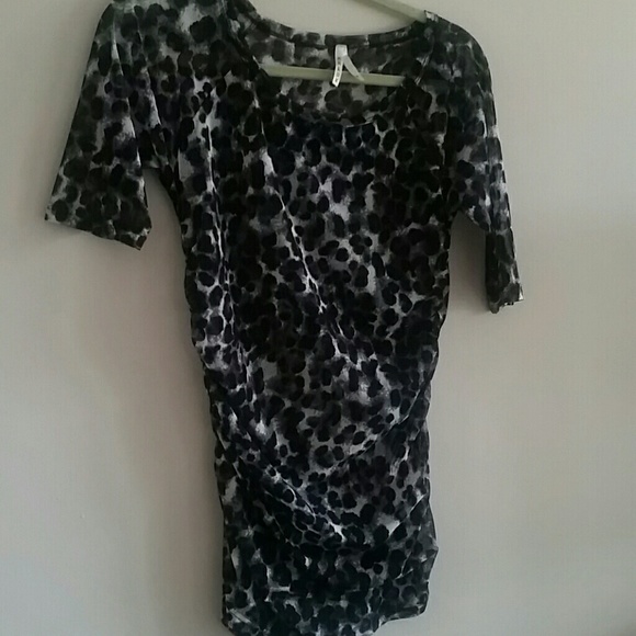 Leopard Sheer Top