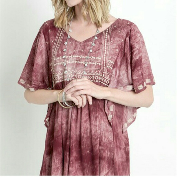 NEW | THE AURORA CO. | embroidered top - Picture 2 of 2