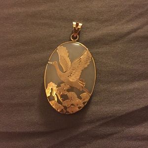 14k gold pendant