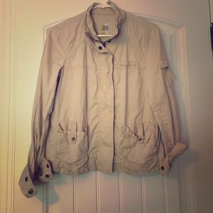 Light tan old navy jacket