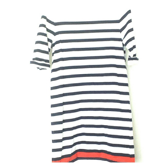 Joe Fresh Navy and White Nautical dress