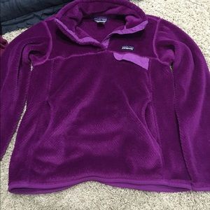 Purple Patagonia pullover