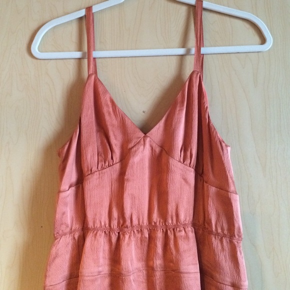 J.Crew 100% Silk "Serenade" Dress, coral