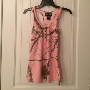 Realtree Tops - 🎉 1 Day Sale🎉 Pink Camo tank Realtree Tops - 🎉 1 Day Sale🎉 Pink Camo tank