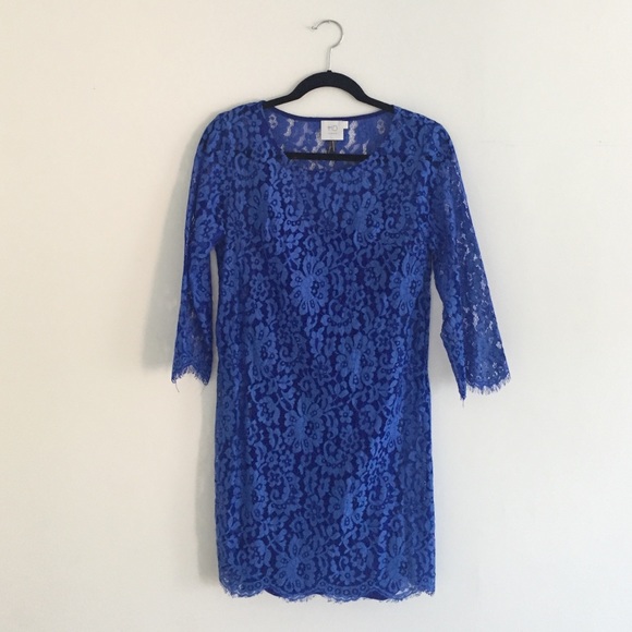 blue elbow sleeve dress Ladies' this dress is utterly july-reshoot Size:48 (5'3