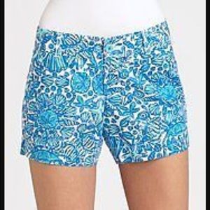 NWOT!! Lilly Pulitzer Callahan Shorts, size 4