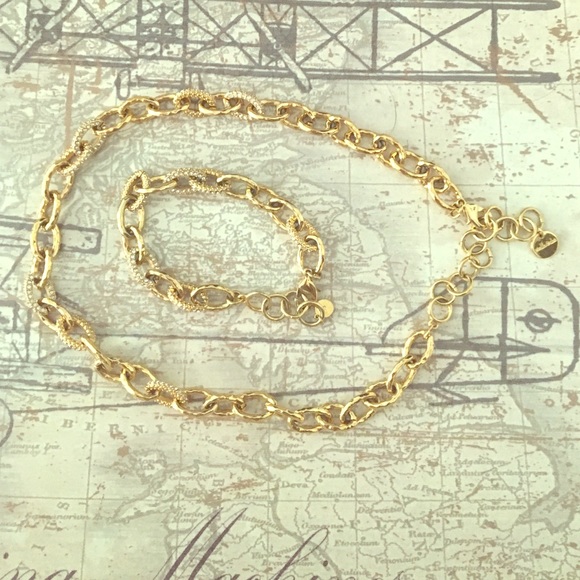 Stella and Dot matching bracelet and necklace