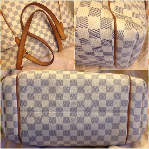 SOLD-💯% Authentic LV Totally MM Damier Azur - Picture 3 of 4