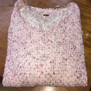 Free people lace back sweater