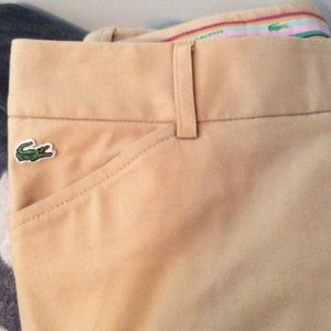 Lacoste flat front khakis - on SALE 💥