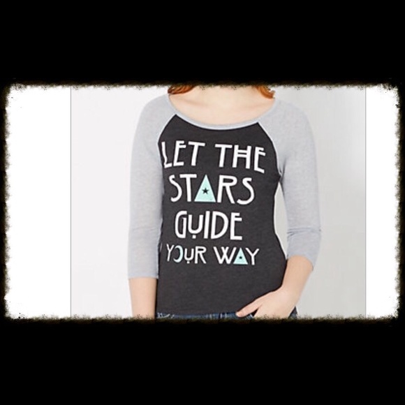 Graphic Tee "let the stars guide your way"