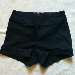 High Waisted Denim Shorts