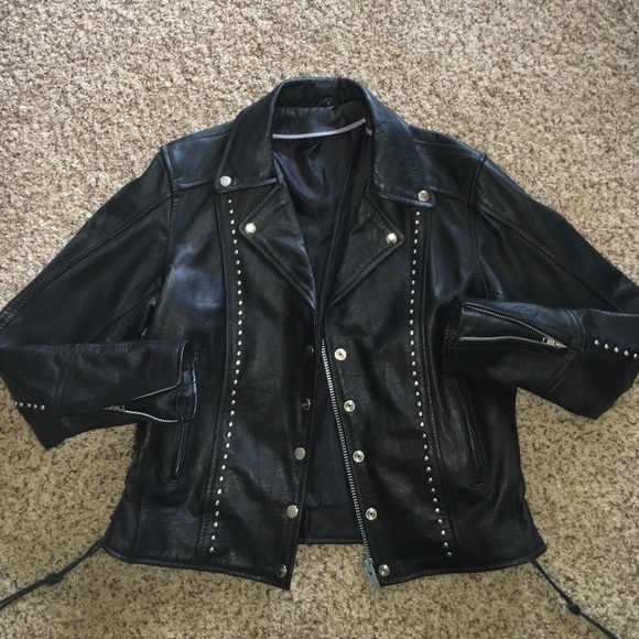 Leather jacket