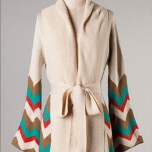 Very J tie cardigan. Worn once. Perfect condition