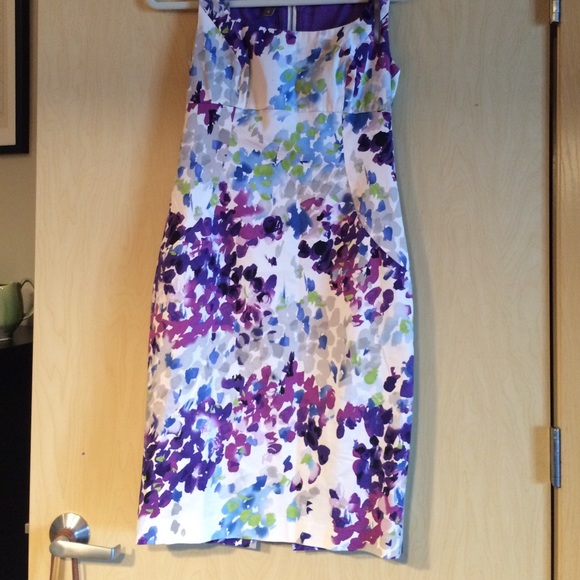 Muse lined Spring/Summer floral dress