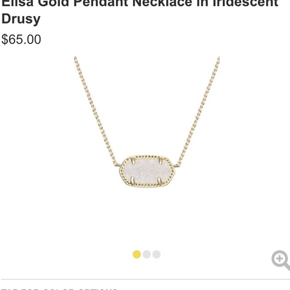 Kendra Scott Gold Necklace