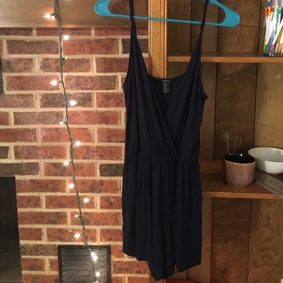 Dark Blue Romper
