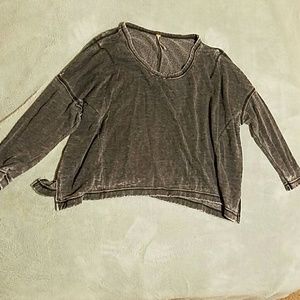 Oversized slouchy free people sweatshirt