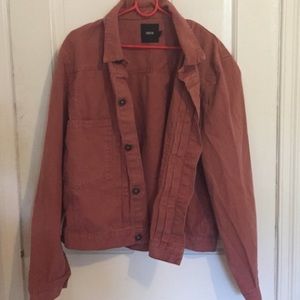 Grapefruit Pink Jean Jacket from Asos