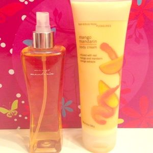 Bbw mango mandarin set