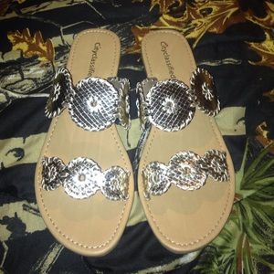 Jack roger style sandals